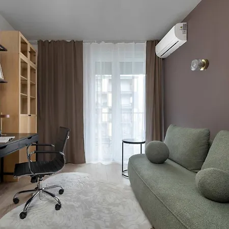 Z 2 Sypialniami Parking Blisko Tauron Arena By Renters Apartament Kraków